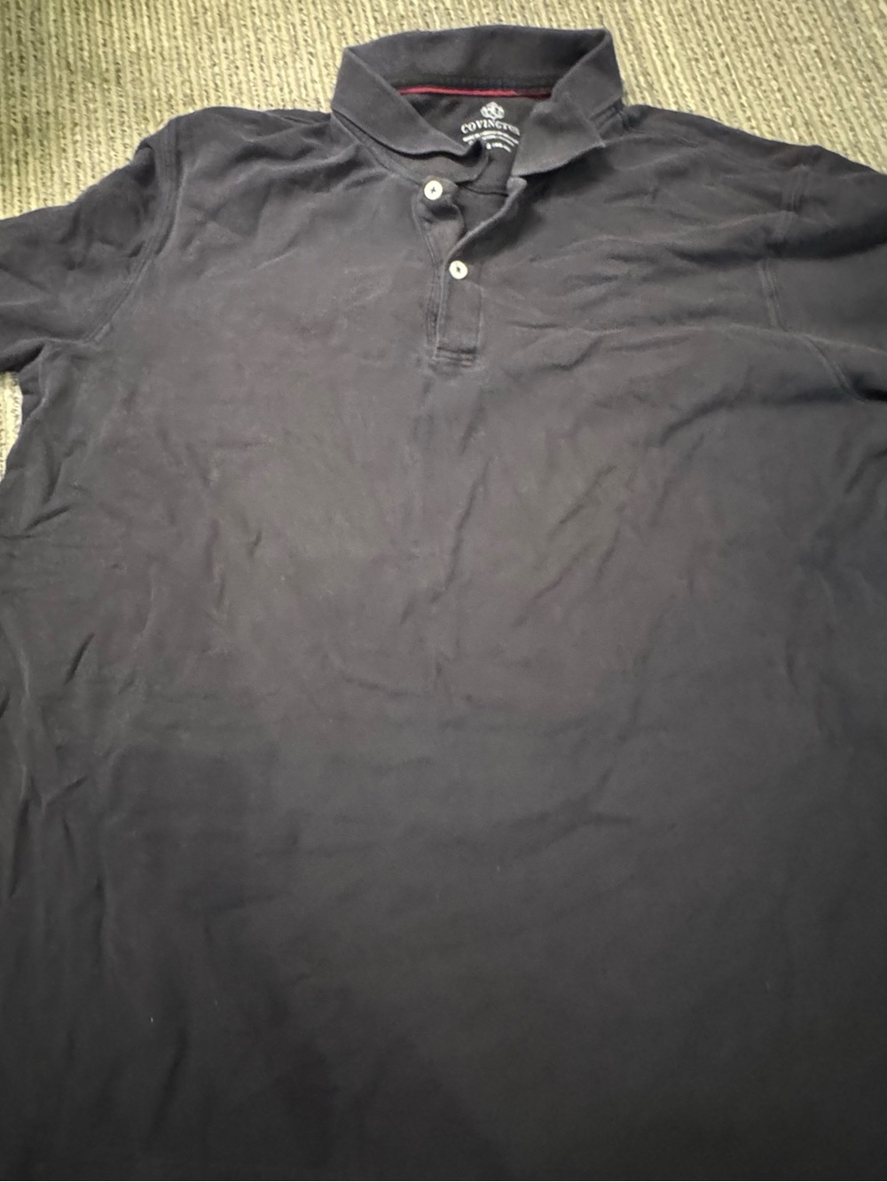 Covington Navy Men's Polo Shirt